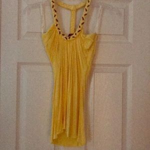 Sky golden yellow top